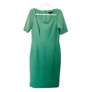 Maggy London Green Midi Dress